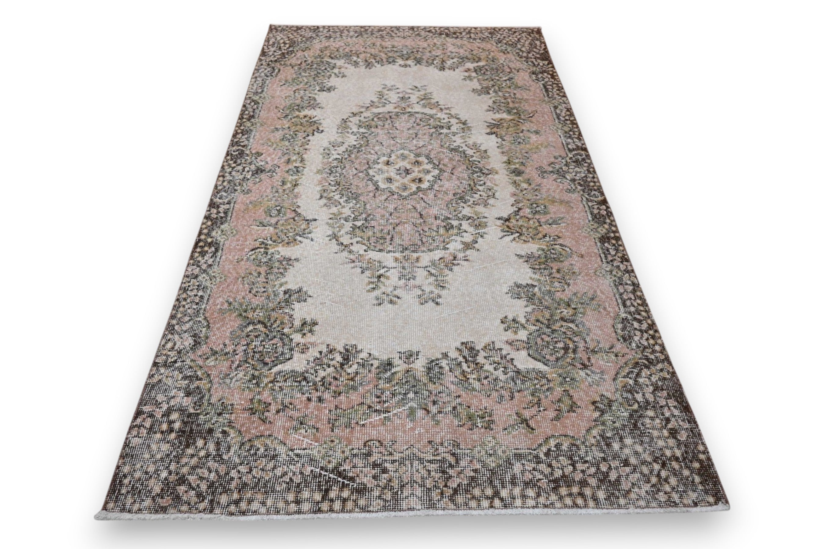 Ivory vintage rug - G469