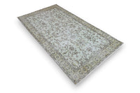 Ethnic cream vintage rug - G480