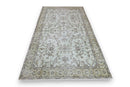 Ethnic cream vintage rug - G480