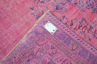 Magical pink vintage rug - G528