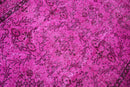 Fuchsia vintage vloerkleed - G524