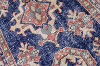 Klassiek blauw vintage vloerkleed - G544