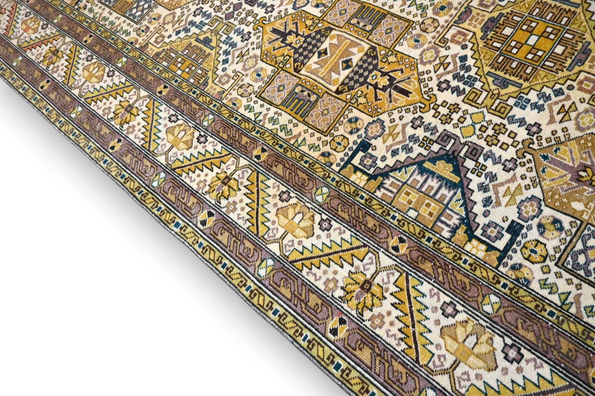 Uniek kazak vloerkleed - G549