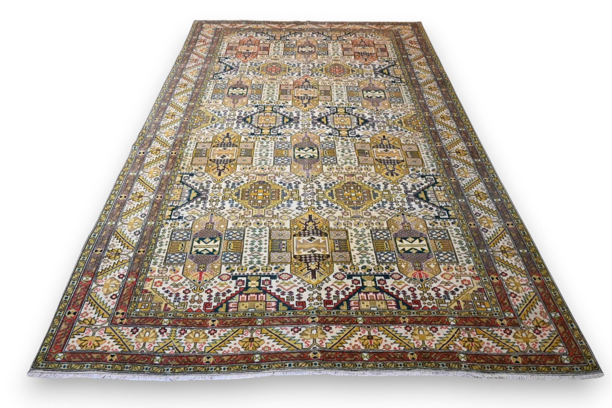 Uniek kazak vloerkleed - G549