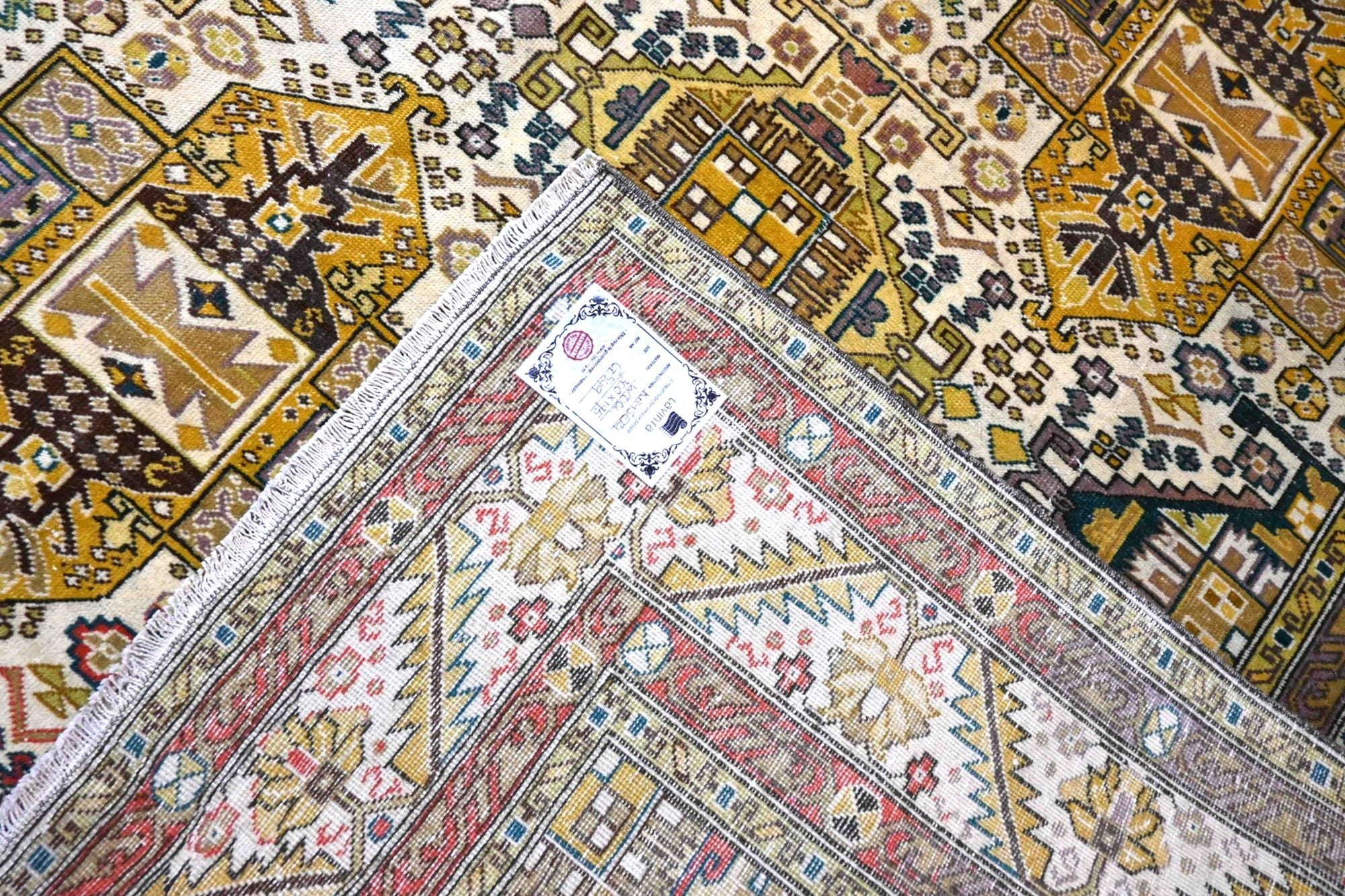 Uniek kazak vloerkleed - G549