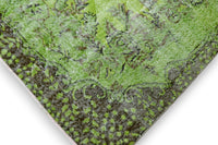 Statig groen vintage vloerkleed - G566