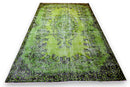 Statig groen vintage vloerkleed - G566