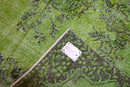 Statig groen vintage vloerkleed - G566