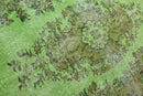 Vurig groen vintage vloerkleed - G576