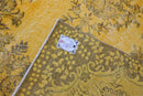 Warm goudgeel vintage vloerkleed - G593