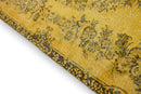Warm honinggeel vintage vloerkleed - G595