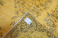Warm honinggeel vintage vloerkleed - G595