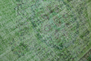 Fris grasgroen vintage vloerkleed - G601