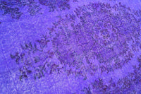 Levendig violet vintage vloerkleed - G621