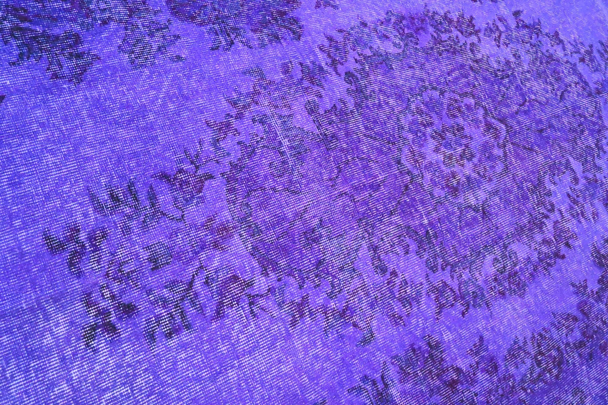 Levendig violet vintage vloerkleed - G621