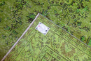 Vurig grasgroen vintage vloerkleed - G623