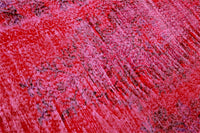Diep framboosrood vintage vloerkleed - G627