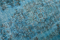Rustig hemelblauw vintage vloerkleed - G629