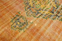 Warm koperoranje vintage vloerkleed - G630