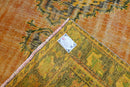 Warm koperoranje vintage vloerkleed - G630