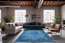 Blauw vintage vloerkleed - G635