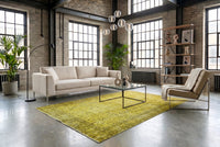 Geel vintage vloerkleed - G637