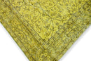 Geel vintage vloerkleed - G637
