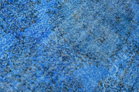 Blauw vintage vloerkleed - G638