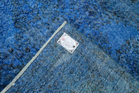 Blauw vintage vloerkleed - G638