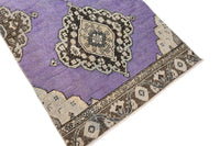 Zacht lila vintage loper - G668