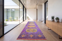 Warm violetpaarse Usak loper - G670