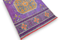Warm violetpaarse Usak loper - G670