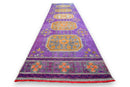 Warm violetpaarse Usak loper - G670