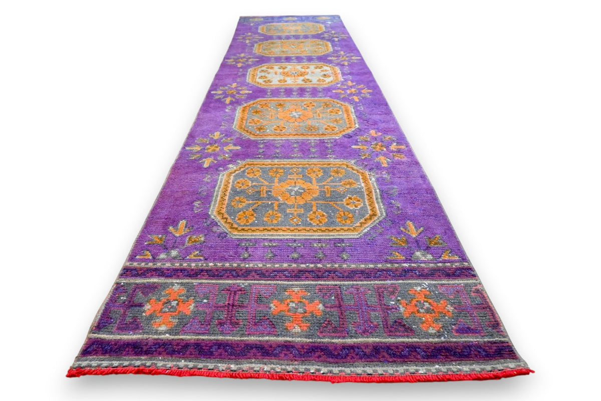 Warm violetpaarse Usak loper - G670