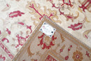 Zacht framboosroze bloemen vloerkleed - G682