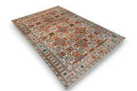 Warm kleurrijk Kazak vloerkleed - G686