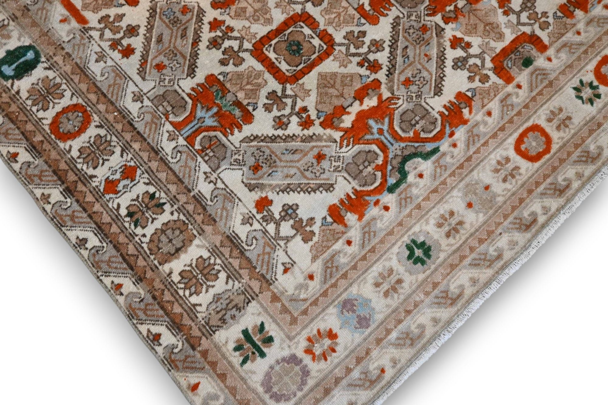 Warm kleurrijk Kazak vloerkleed - G686