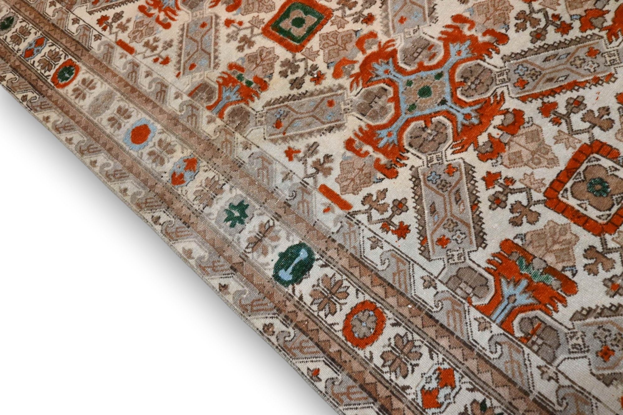 Warm kleurrijk Kazak vloerkleed - G686