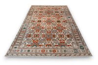Warm kleurrijk Kazak vloerkleed - G686
