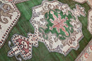 Groen vintage vloerkleed - G687