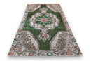 Groen vintage vloerkleed - G687