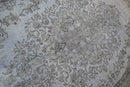 Blue grey vintage rug - G704