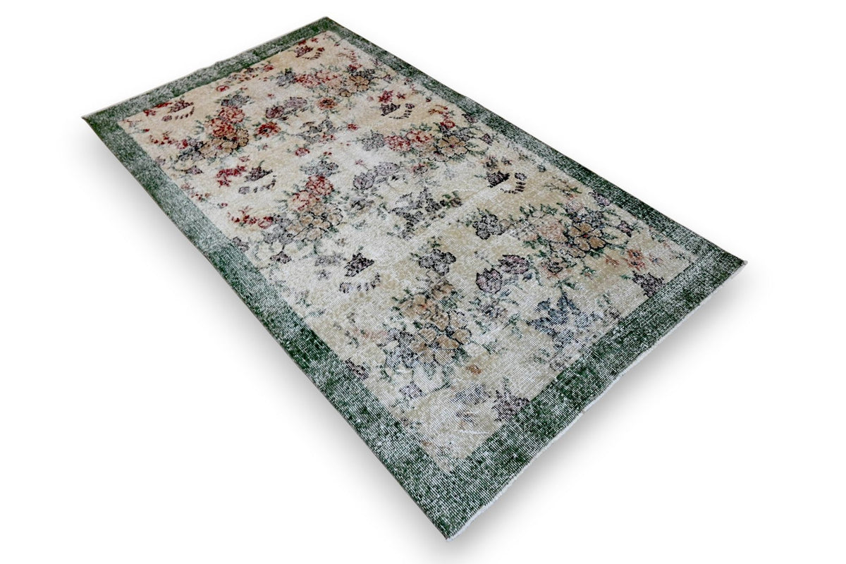 Romantisch kleurrijk vintage vloerkleed - G712