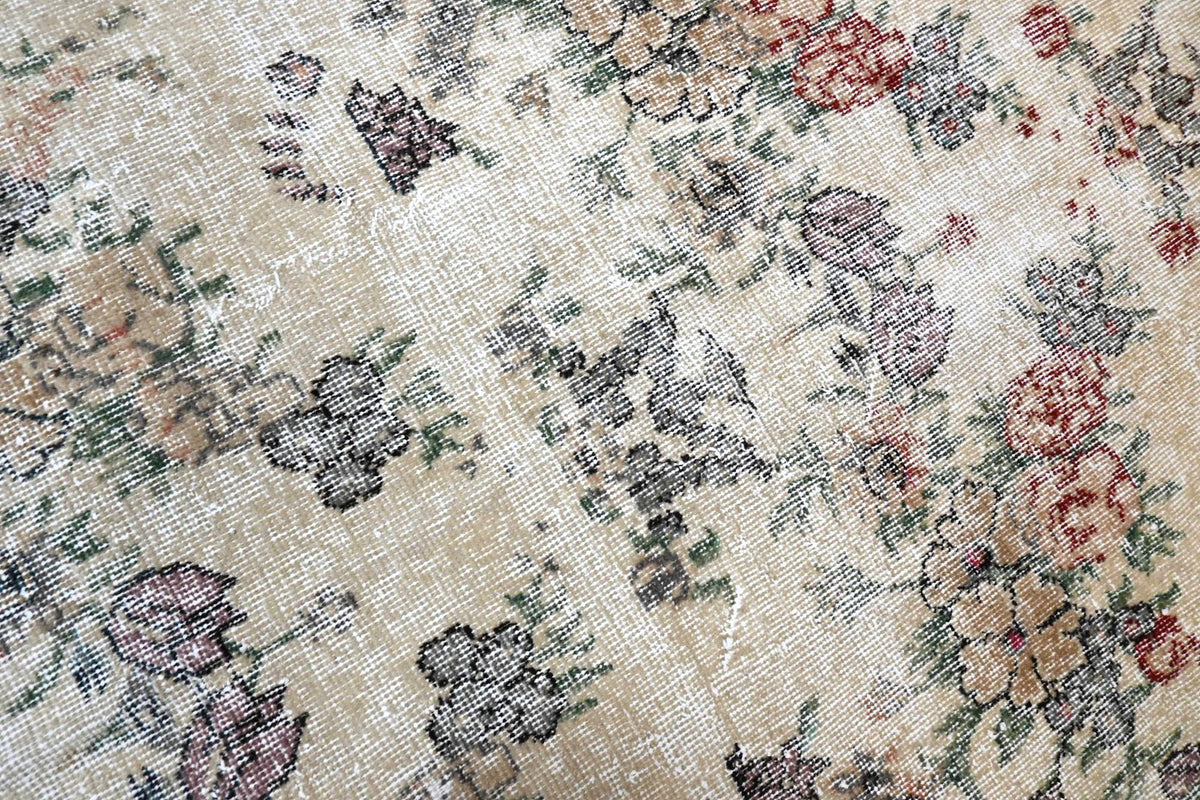 Romantisch kleurrijk vintage vloerkleed - G712