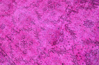 Levendig magentaroze vintage vloerkleed - G713
