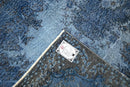 Verweerd denimblauw vintage vloerkleed - G715