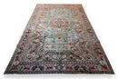 Verfijnd kleurrijk Kayseri vintage kleed, handgeknoopt van wol met katoen, 300 x 185 cm – G751