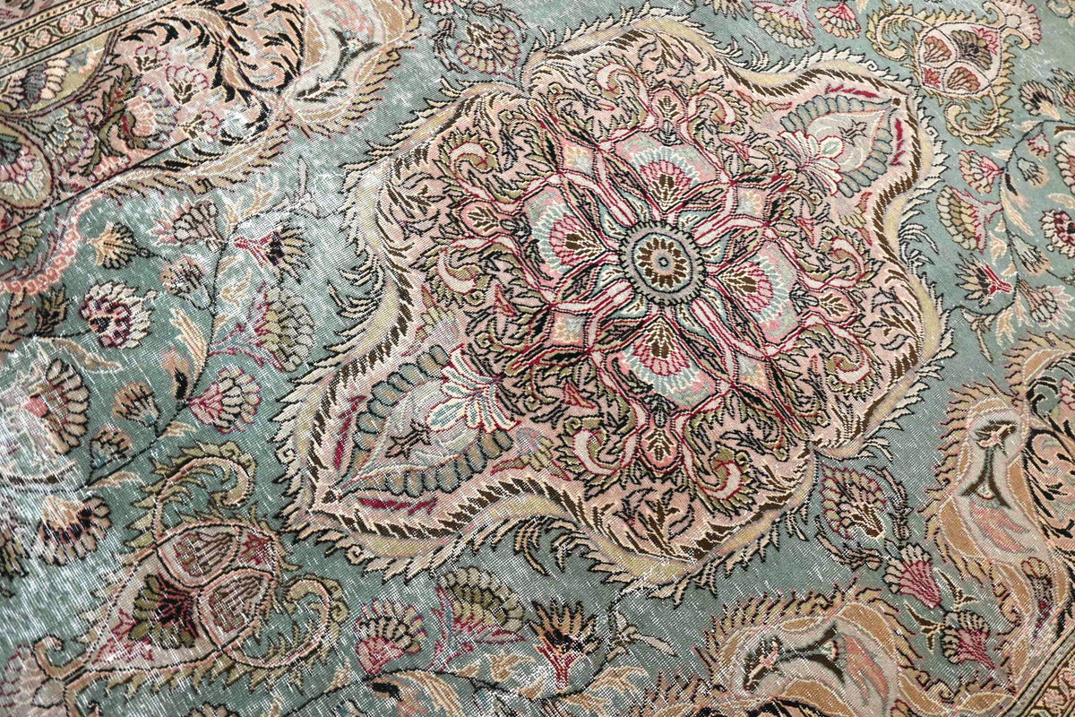 Verfijnd kleurrijk Kayseri vintage kleed G751 – foto 4