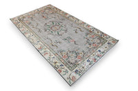 Licht kiezelbeige vintage vloerkleed G764 – foto 4