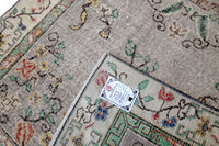 Licht kiezelbeige vintage vloerkleed G764 – foto 6